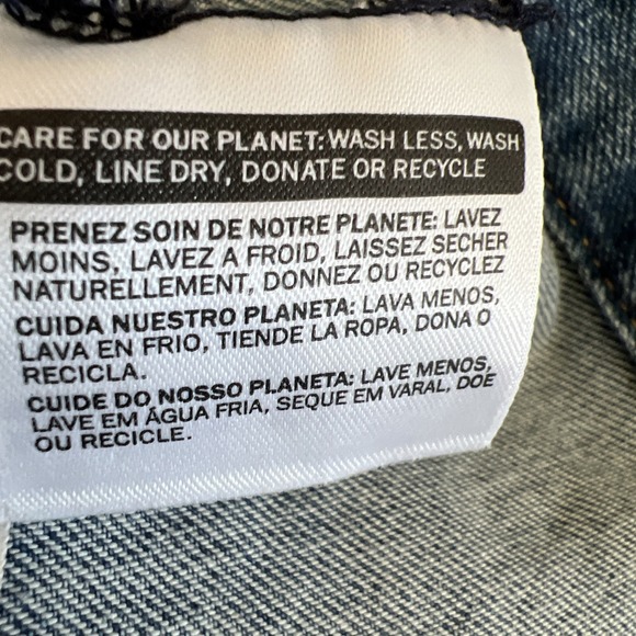 Mizzou Missouri Game Day Levi Jean Denim Jacket Football Small Hand Painted - Picture 7 of 15